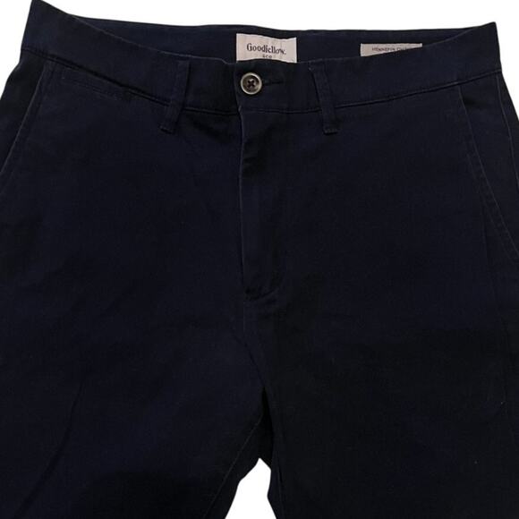 Goodfellow & Co Hennepin Chino Navy Blue Pants 30W x 32L - Picture 4 of 4